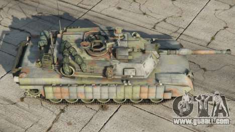M1A1 Abrams Thistle Green