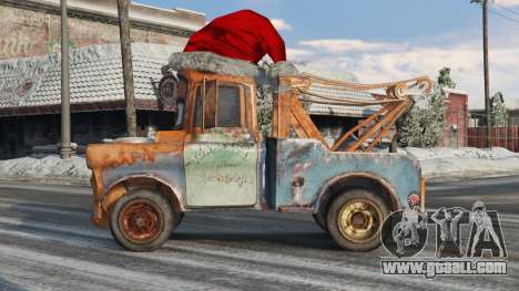 Tow Mater Christmas