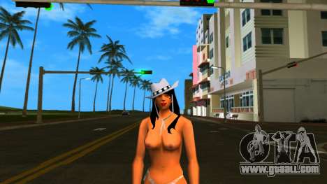 Stripper Girl Topless for GTA Vice City