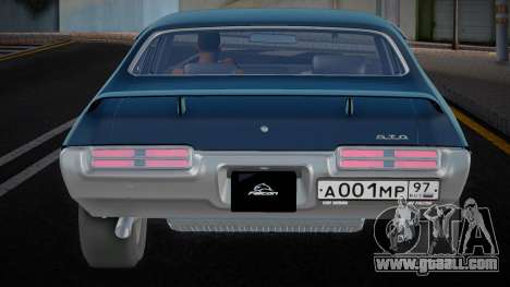 Pontiac GTO TheJudge Classic 1969 for GTA San Andreas