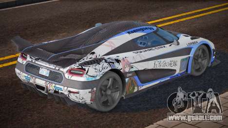2014 Koenigsegg One1 for GTA San Andreas