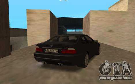 BMW M3 E46 COUPE stock for GTA San Andreas