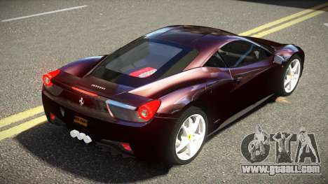 Ferrari 458 Italia SR for GTA 4