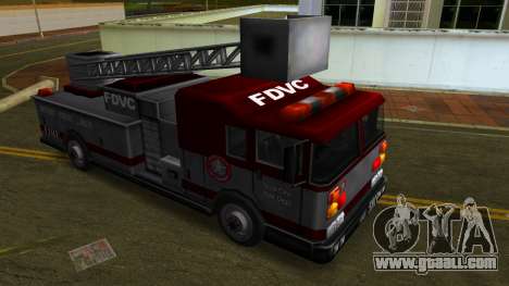 Fire truck with rescue escape for GTA Vice City