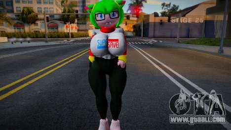 Cosmo The Seedrian Casual Nerf for GTA San Andreas