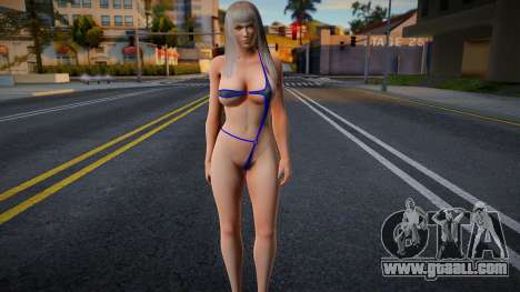 Sarah Micro Bikini 2 for GTA San Andreas