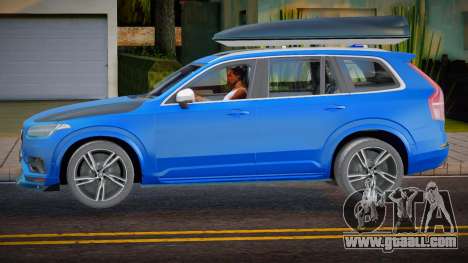 Volvo CX90 Blue for GTA San Andreas