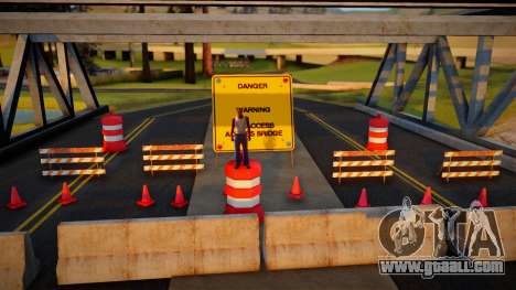 Proper Roadblock Collision for GTA San Andreas