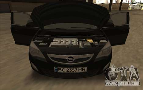 Opel Astra J 2.0 HDI for GTA San Andreas