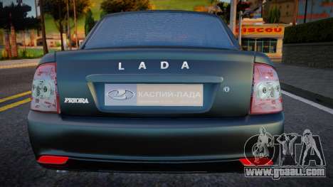 Lada Priora Black Edition 2017 for GTA San Andreas