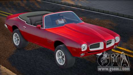 1970 Pontiac Firebird Convertible for GTA San Andreas