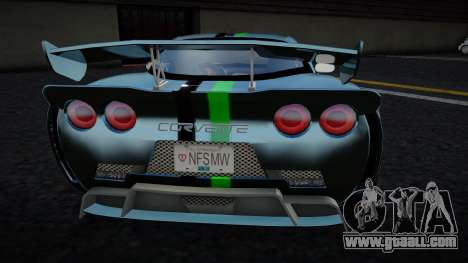 [NFS Most Wanted] Corvette C6 Evangelion for GTA San Andreas