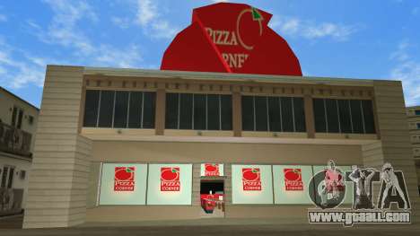 Pizza Corner shop mod v.1 for GTA Vice City