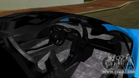 McLaren P1 Black Revel for GTA Vice City