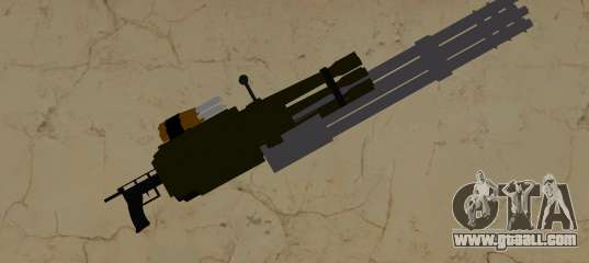 Minigun 1 for GTA Vice City
