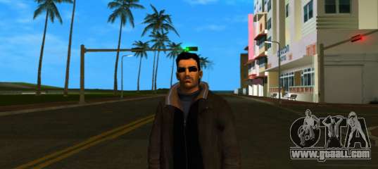 Tommy With Winter Jacket for GTA Vice City