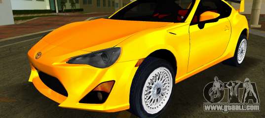 TOYOTA GT86 2JZ-GTE Black Revel for GTA Vice City