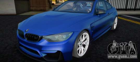 BMW M4 Blue for GTA San Andreas