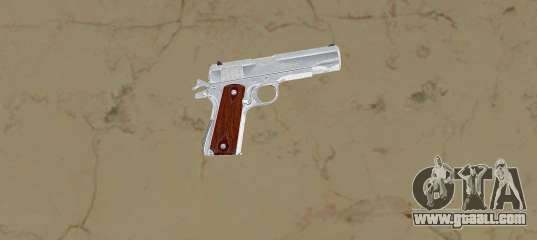 Colt 38 Super White for GTA Vice City