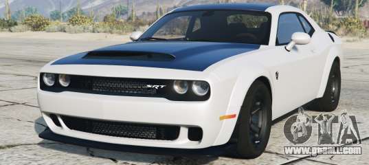 Dodge Challenger SRT Demon (LC) 2018 Platinum for GTA 5