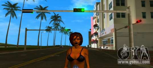 Love Fist Fan Girl for GTA Vice City