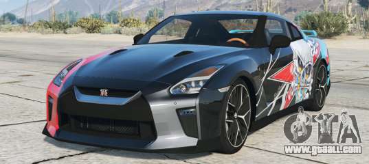 Nissan GT-R (R35) Eerie Black for GTA 5