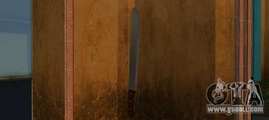 Machete without glitter for GTA Vice City
