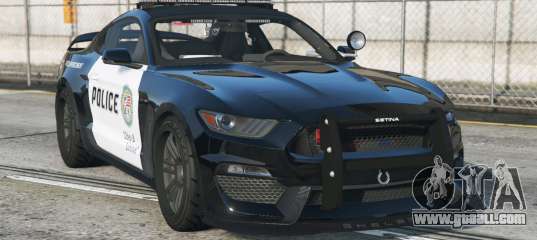 Ford Mustang Shelby GT350 Police 2016 for GTA 5