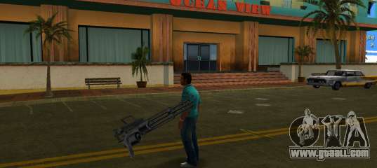 Press M To Spam Minigun for GTA Vice City