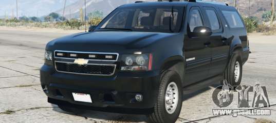 Chevrolet Suburban Secret Service (GMT900) for GTA 5