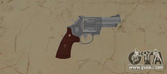 Smith and Wesson Model 29 Snoob Silver for GTA Vice City