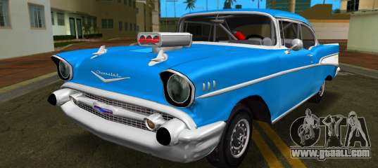1957 Chevrolet BelAir HardTop Custom for GTA Vice City