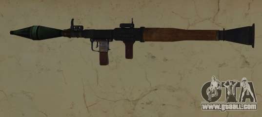 RPG-7B2 from Battlefield 3 (VC Edition) for GTA Vice City