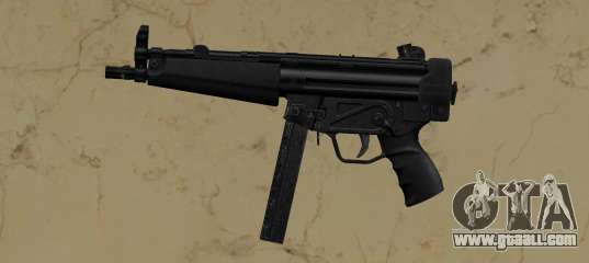 MP5 pistol SD for GTA Vice City