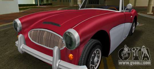 Austin Healey 3000 Black Revel for GTA Vice City