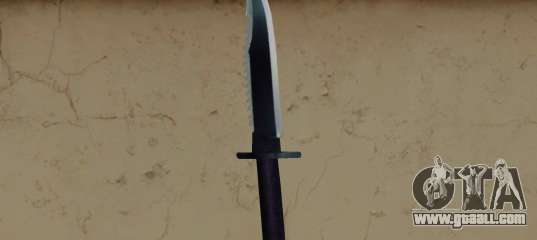 Rambo II Knife for GTA Vice City
