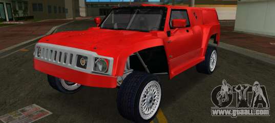 Hummer H3 Raid TT Black Revel for GTA Vice City