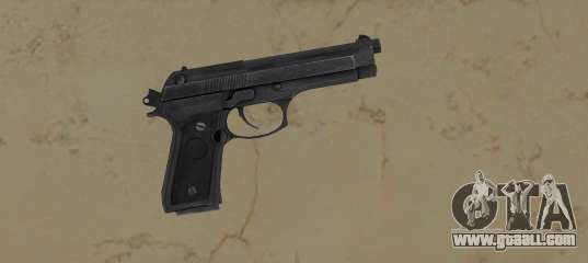 Beretta Black for GTA Vice City