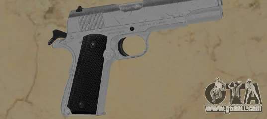 1911 Silver for GTA Vice City