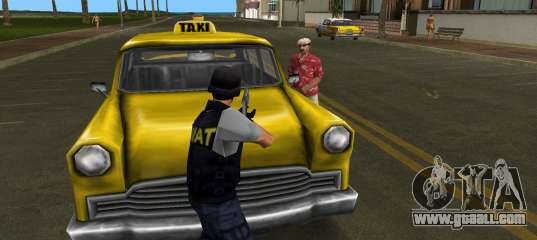 Drivers react to weapons for GTA Vice City