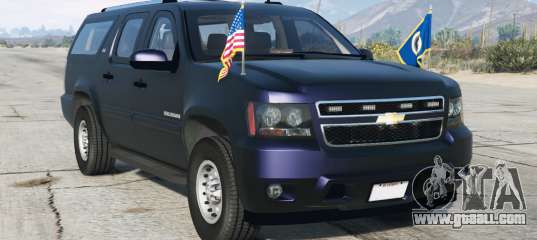 Chevrolet Suburban Secret Service (GMT900) for GTA 5