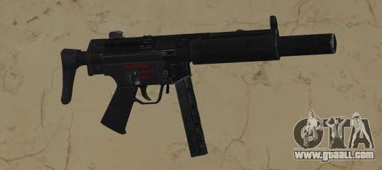 MP5SD Lenol for GTA Vice City