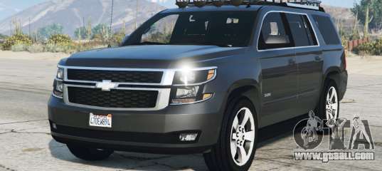 Chevrolet Tahoe Dark Gunmetal for GTA 5