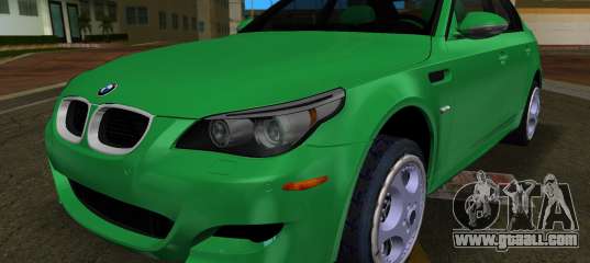 BMW M5 E60 TT Black Revel for GTA Vice City