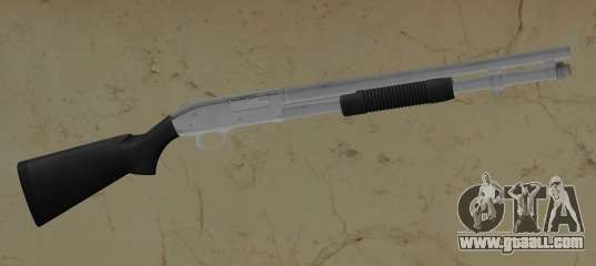 Mossberg 590 mariner silver for GTA Vice City