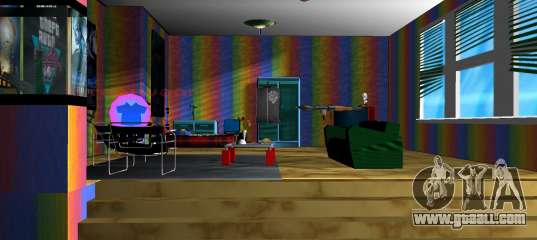 Retextured Hotel Room for GTA Vice City