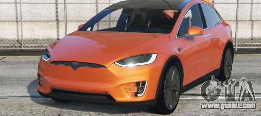 Tesla Model X P90D 2016 for GTA 5