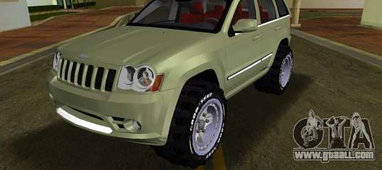 Jeep Grand Cherokee SRT10 TT Black Revel for GTA Vice City