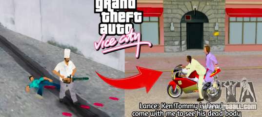 Cleo Task For Back Alley Brawl Ending for GTA Vice City
