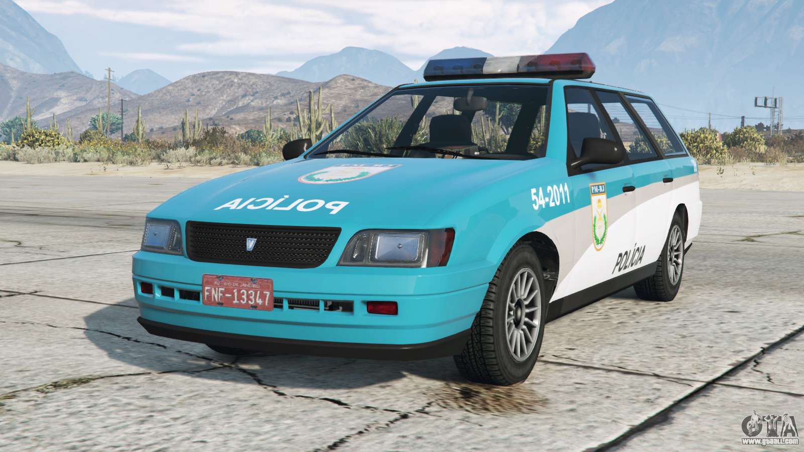 Vulcar Ingot Policia for GTA 5